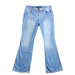 Calvin Klein Jeans Blue Flare Wide Leg